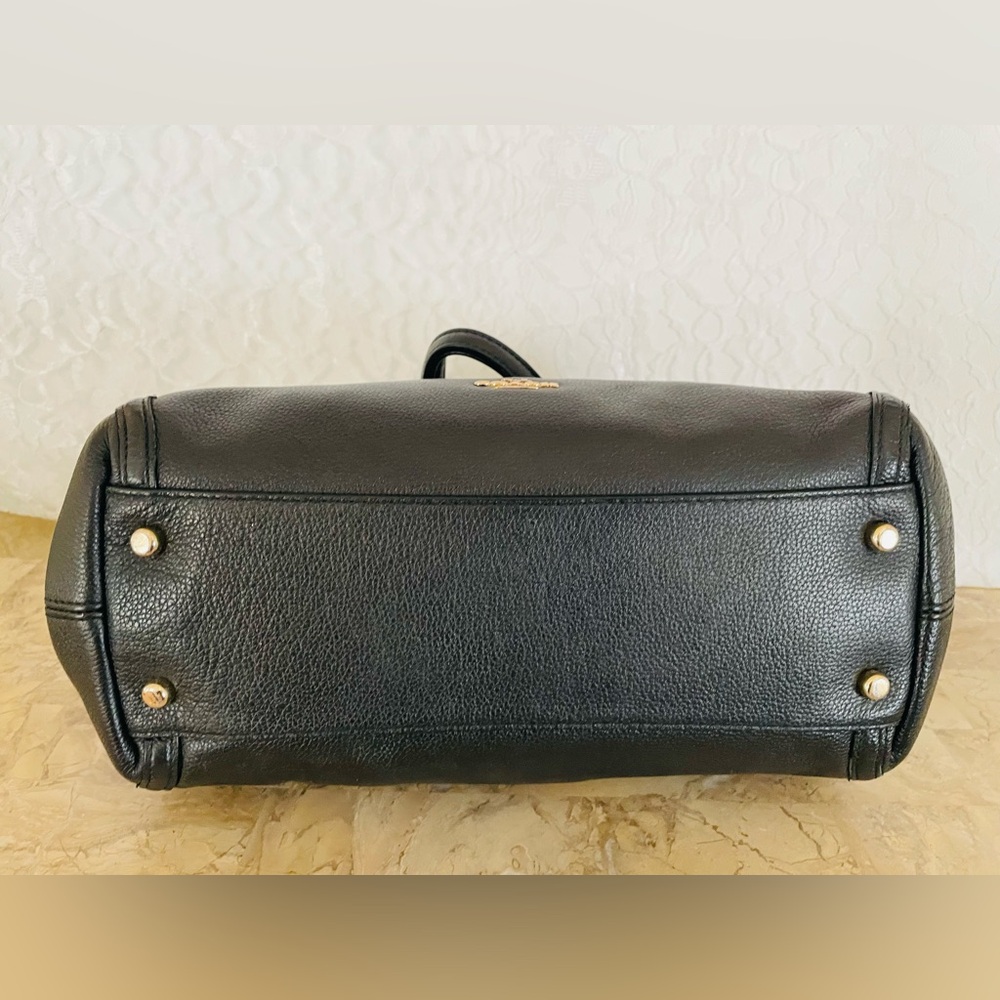 COACH Lexy chain pebble leather black shoulder bag - Picture 6 of 11